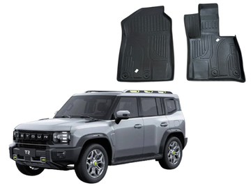 Jetour T2 TPE Floor Mats – Premium Waterproof Car Floor Mats for Jetour T2  Copy Title