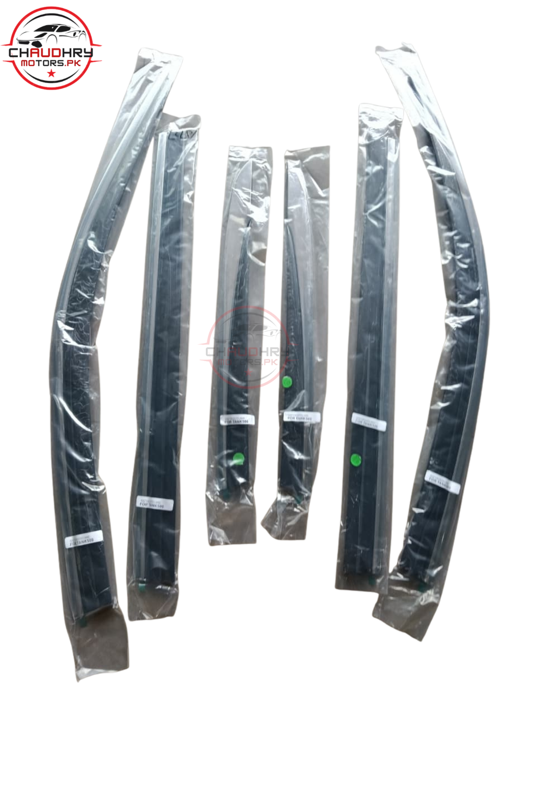 Tank 500 TXR Premium Air Press Window Visors 6-Piece Set | Wind Deflectors | Custom Fit