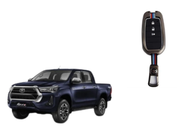 Toyota Revo Metal Key Cover – Premium Smart Key Protection Case