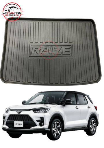 Toyota Raize Premium TPE Trunk Mat | Waterproof Custom Fit Cargo Liner | Anti-Slip Boot Mat