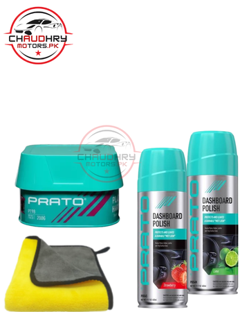 Car Hard Wax Dash board spary micro fiber cloth