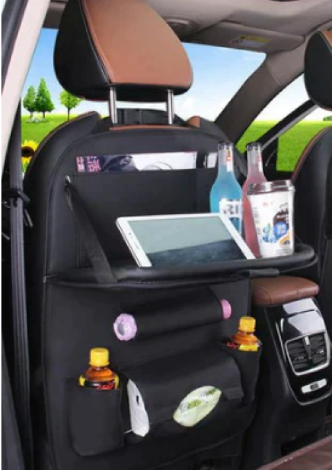Universal Car Seat Organizer – Multi-Pocket Car Storage Bag