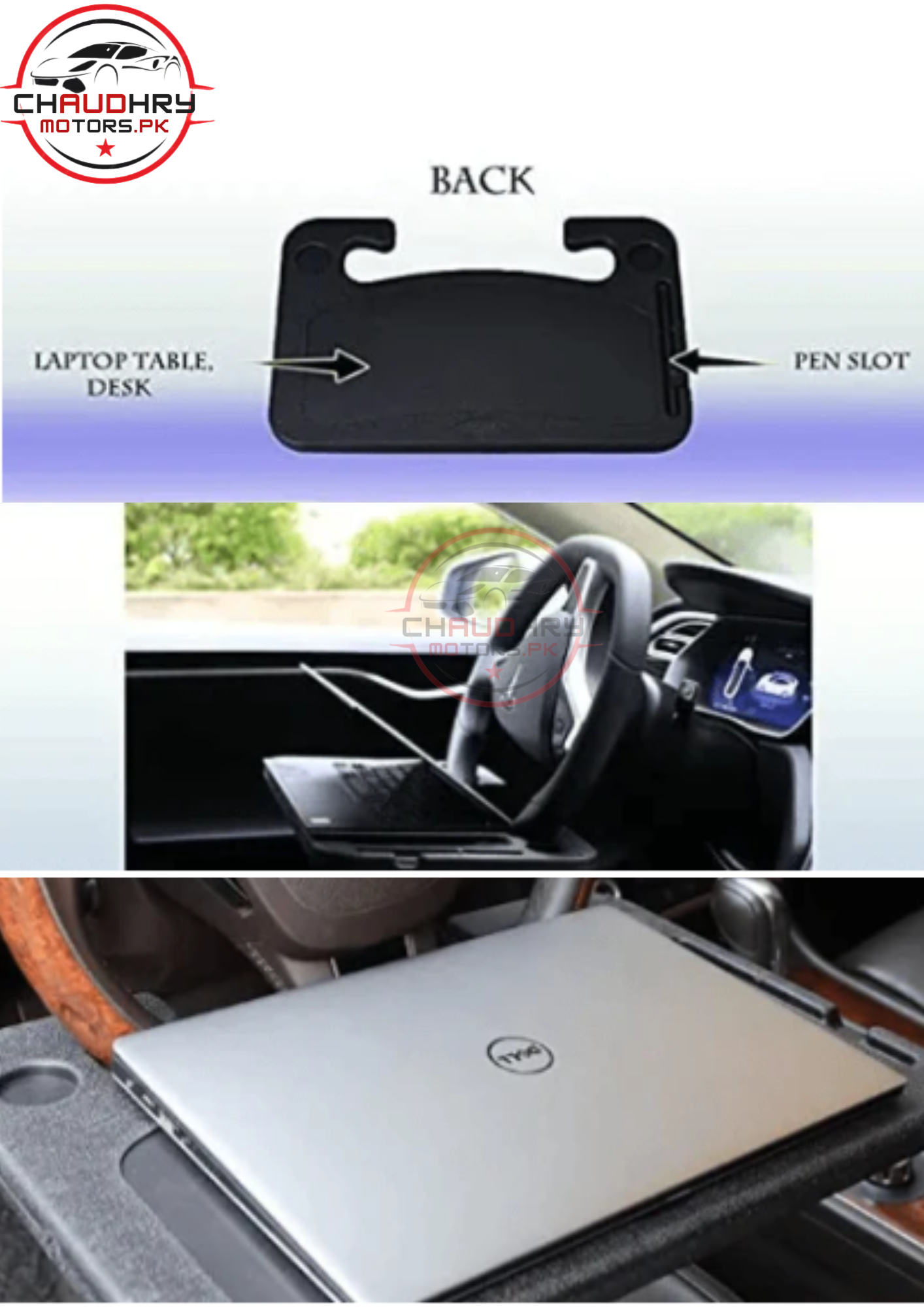 Car streeing wheel Food tray_2