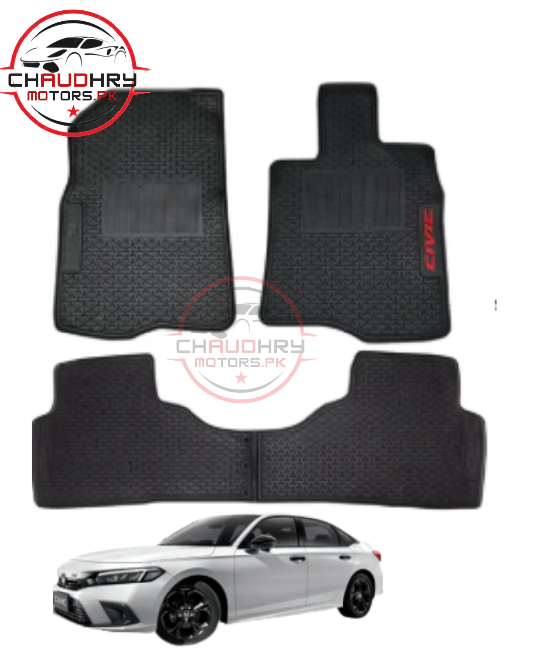Honda Civic 2022 Latex Rubber Matts