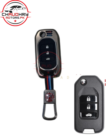 Honda Civic Rebirth Straight Metal Key Cover
