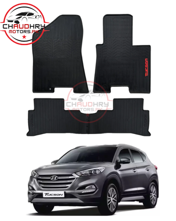 Hyundai tucson 2021 Latex Rubber Matts