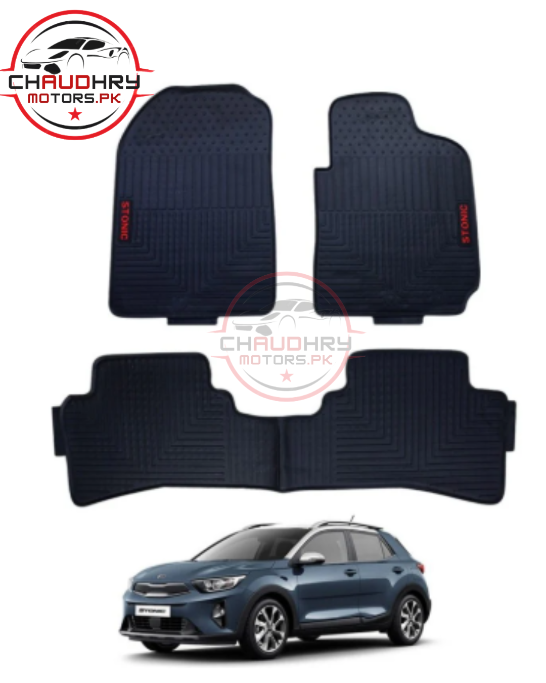 Kia Stonic Latex Rubber Matts
