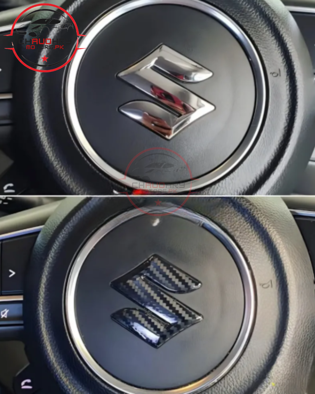 Suzuki Carbon Fiber Steering logo