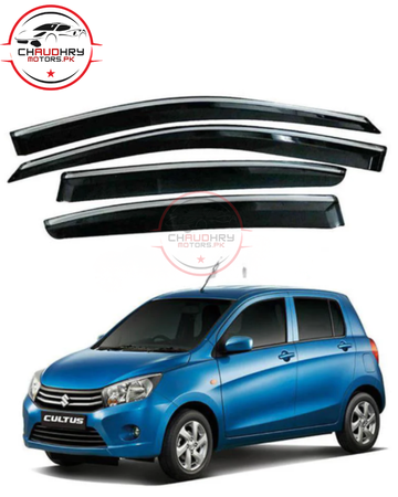 Suzuki Cultus Air Press Sun Visor / Wind Deflector (2017‑2019) – 4pcs Set