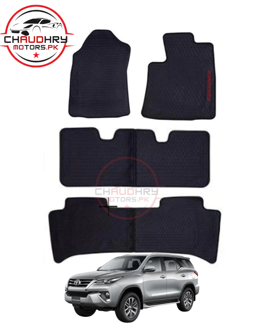 Toyota Fortuner Latex Rubber Matts