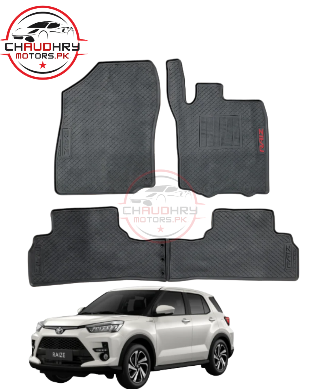 Toyota Raize Latex Rubber Matts
