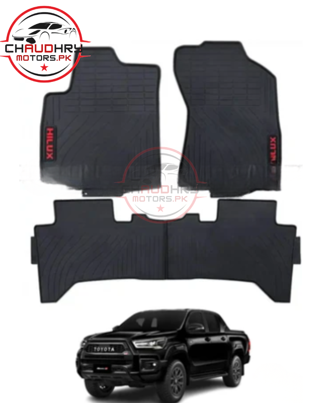 Toyota Revo Latex Rubber matts