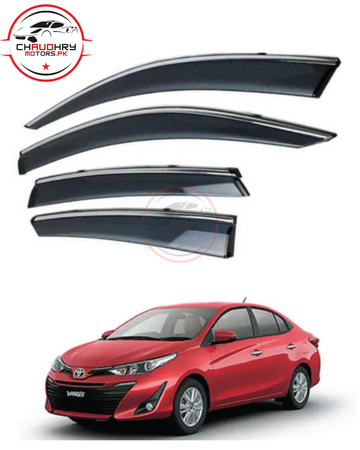 Toyota Yaris Air Press / Wind Deflector Sun Visor – 4pcs Set,
