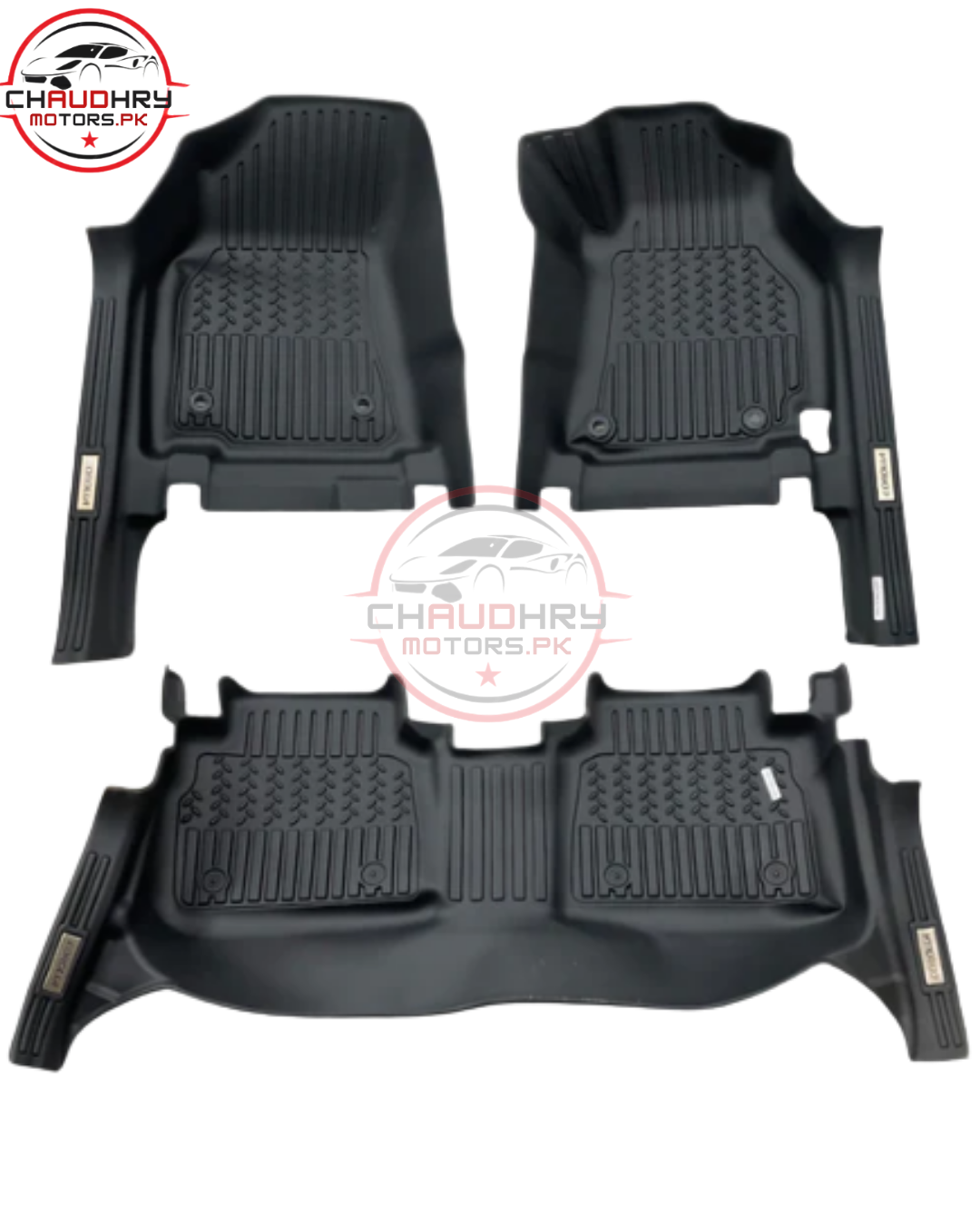 Toyota Corolla 2015 Black TXR TPE Floor Mats – Custom Fit Waterproof All-Weather Car Mats