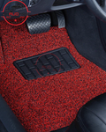 Universal Car Grass Floor Mats Red Premium Quality