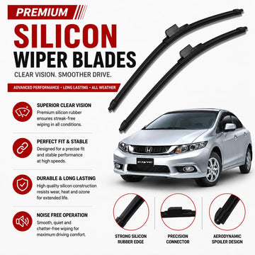 Honda Civic Rebirth Premium Wiper Blade Set (2012–2016) – High-Performance Windshield Wipers