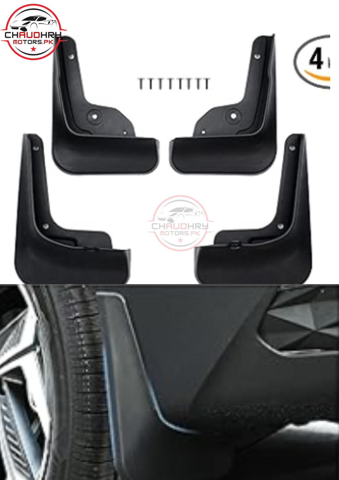 byd atto 3 mud flap