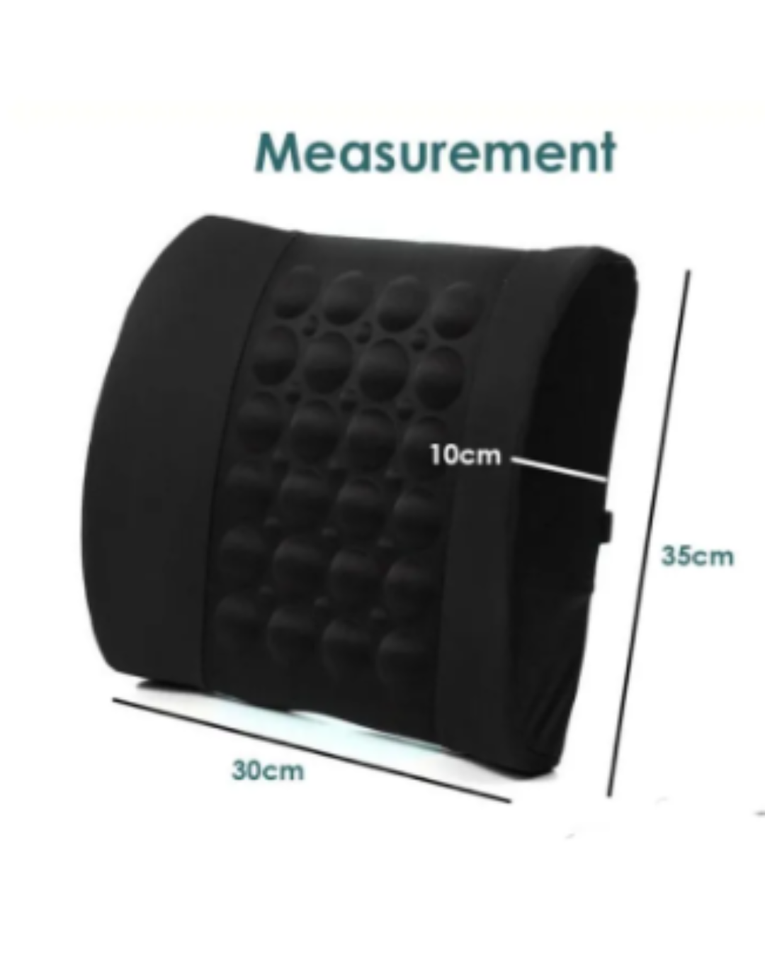 car back cushion black
