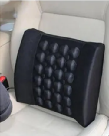 car back cushion black
