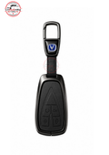 changan x7 black leather metal key cover1