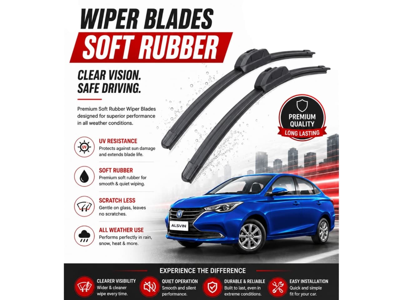 changan alsvin wiper set