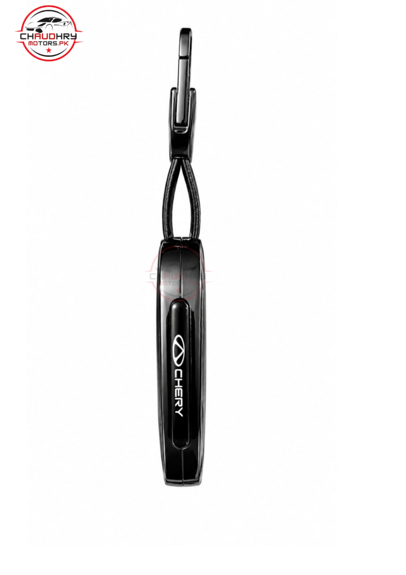 cherry triggo 8 pro black leather metal key cover2