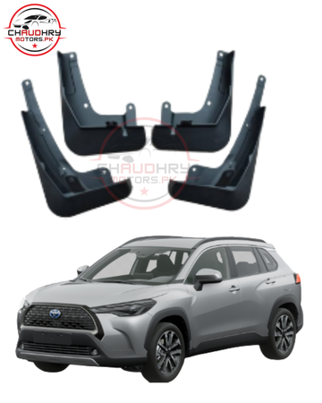 corolla cross mud flap