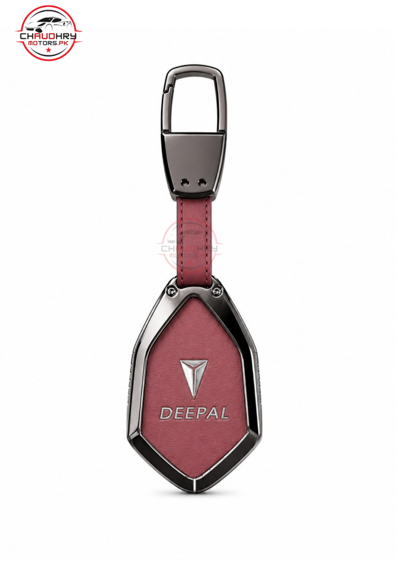 deepal so5 meroon leather metal key cover