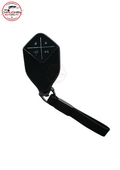 depal so5 black leather tpu key cover