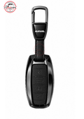 haval h6black leather metal key cover