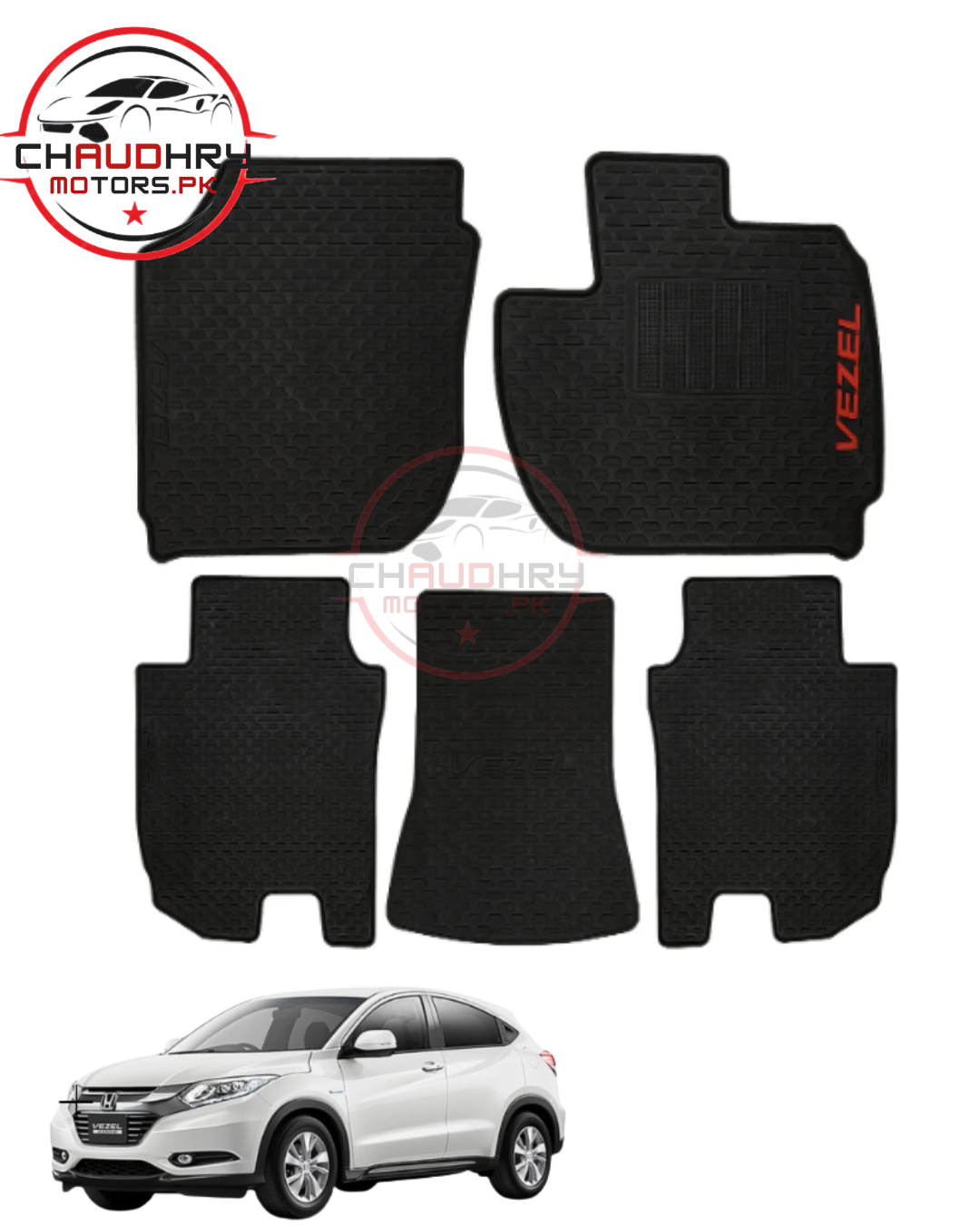 hondaVezelLatexRubber Matts