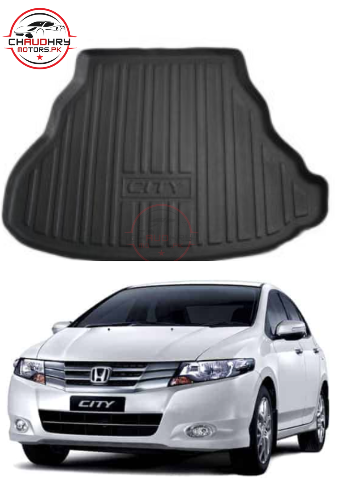 honda city 2009 pvc trunk matt