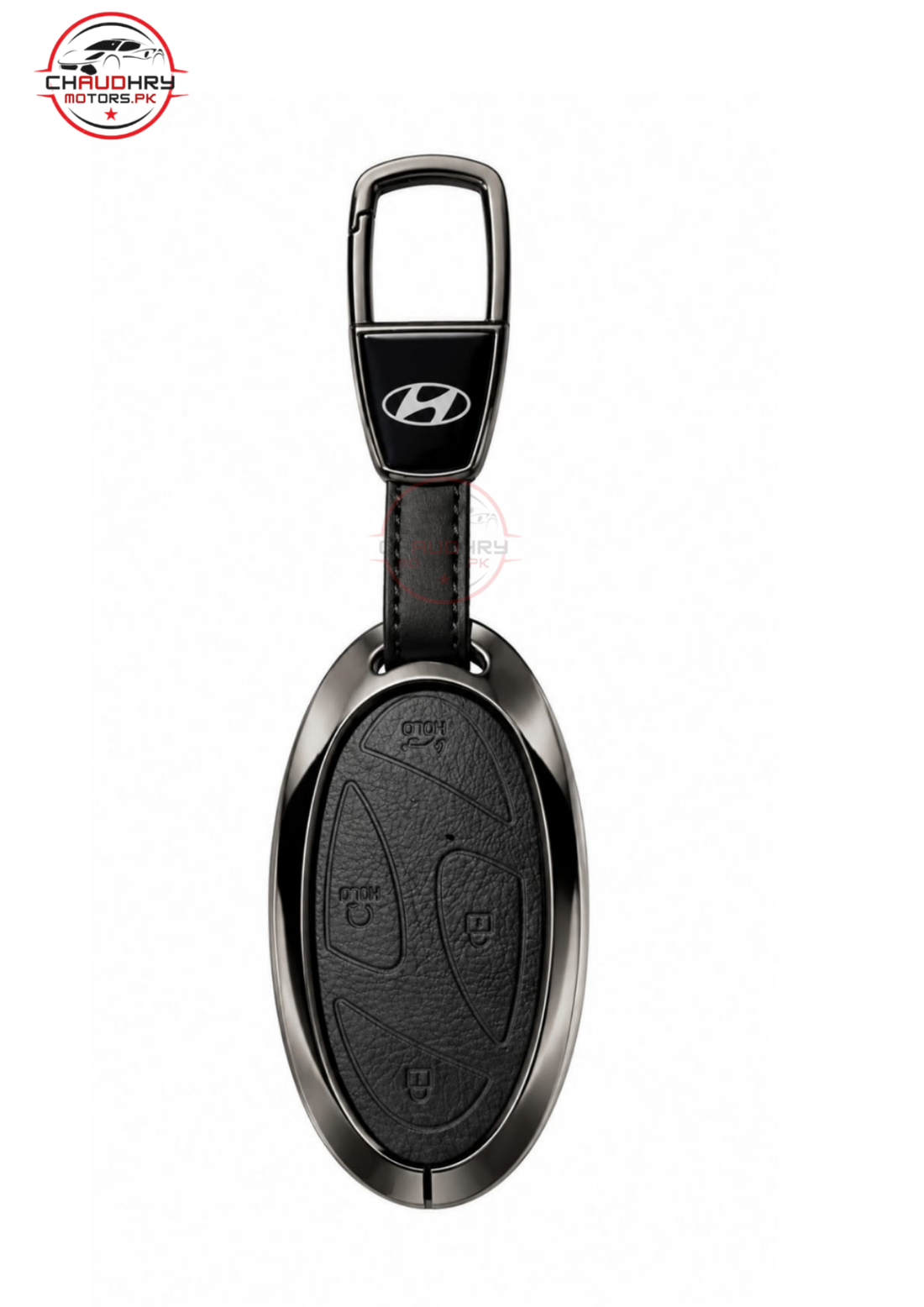 hyndai sonata leather metal key cover