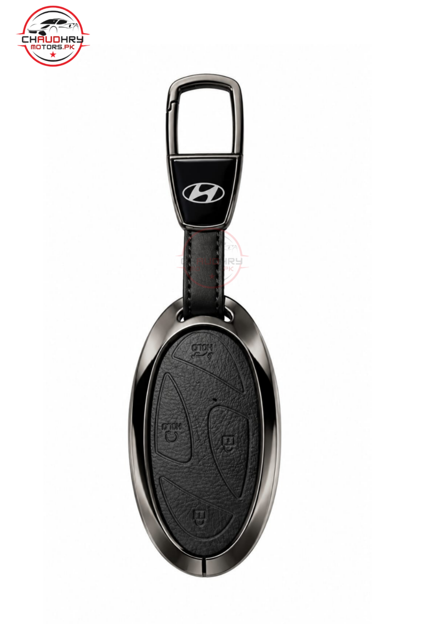 hyndai sonata leather metal key cover
