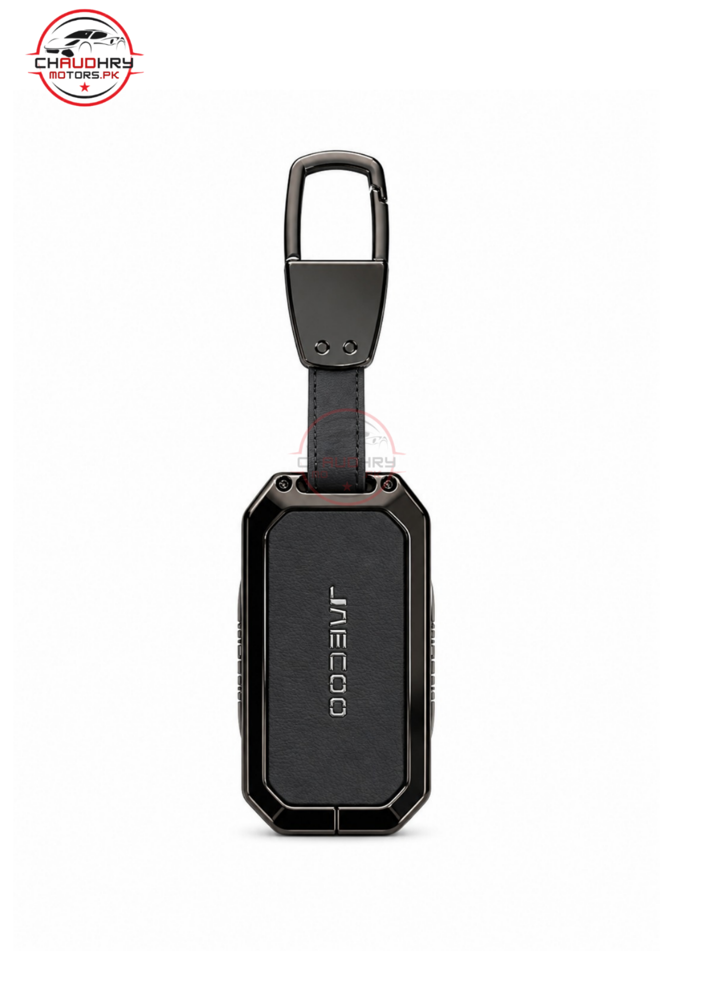 jaecoo j5 black leather metal key cover