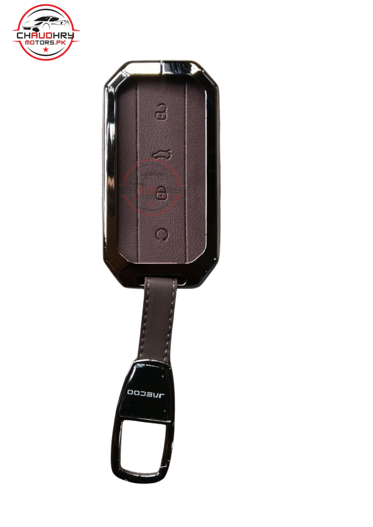 jaecoo j5 brown leather metal key cover