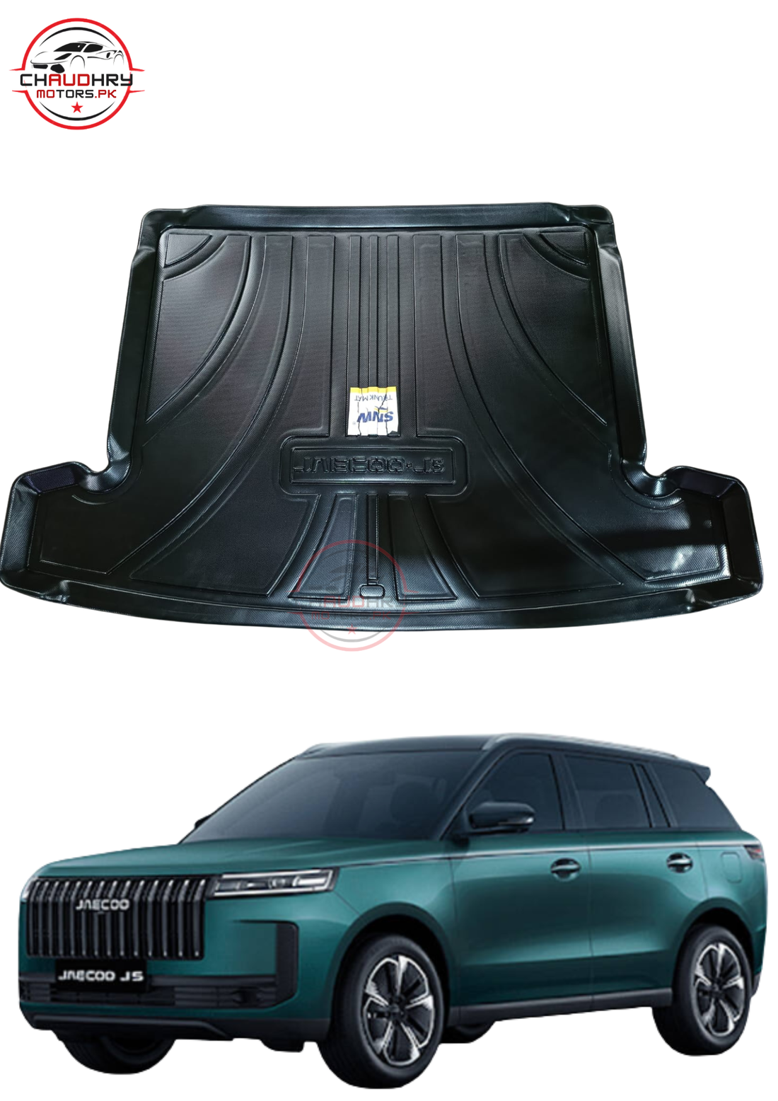 jaecoo j5 pvc trunk matt