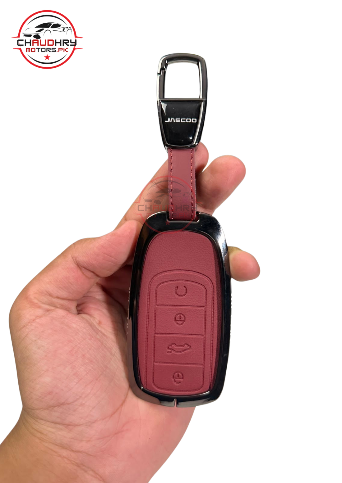 jaecoo j7 leather metal key cover