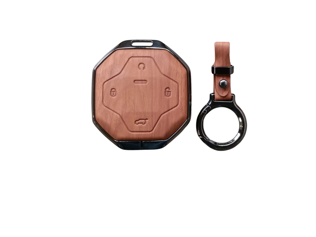 jetour t2 brown leather metal key
