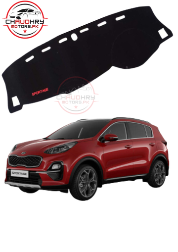Kia Sportage 2021 Dashboard Mat – Anti-Glare Custom Fit Dash Cover | Heat & UV Protection