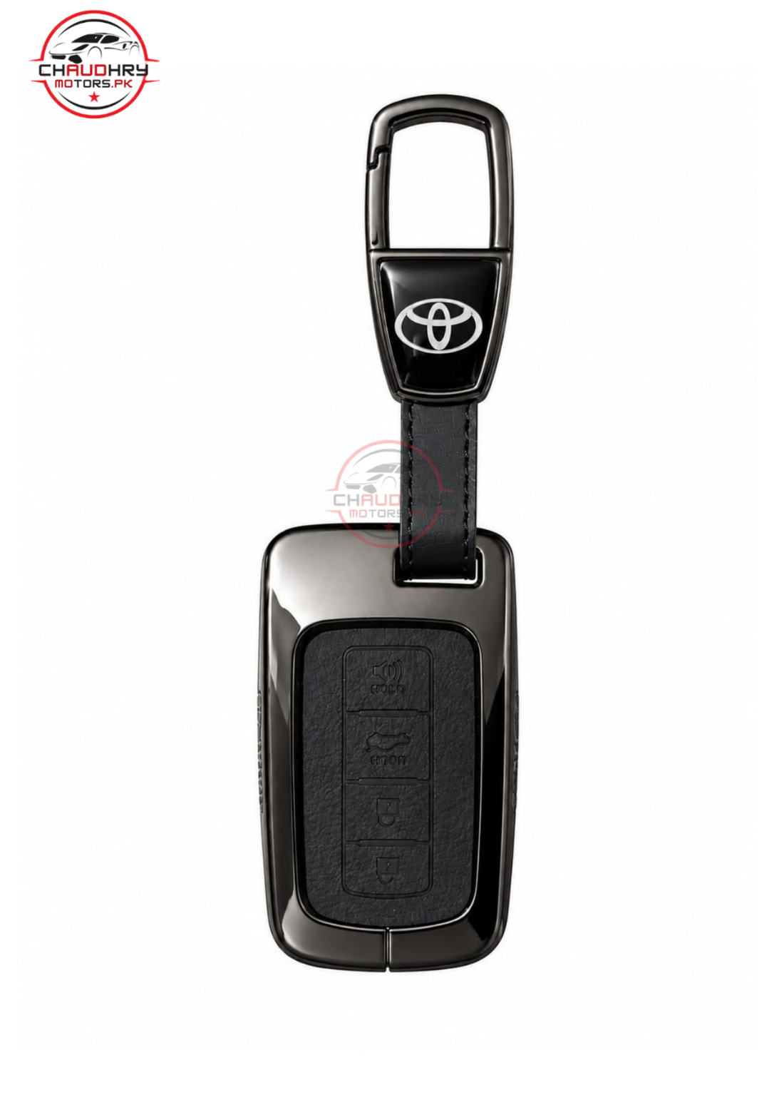leather metal black grande