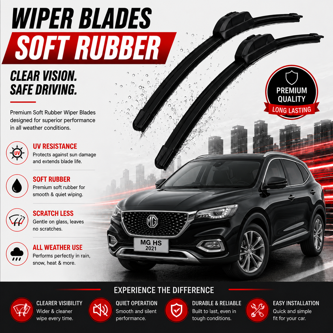 mg hs wiper set