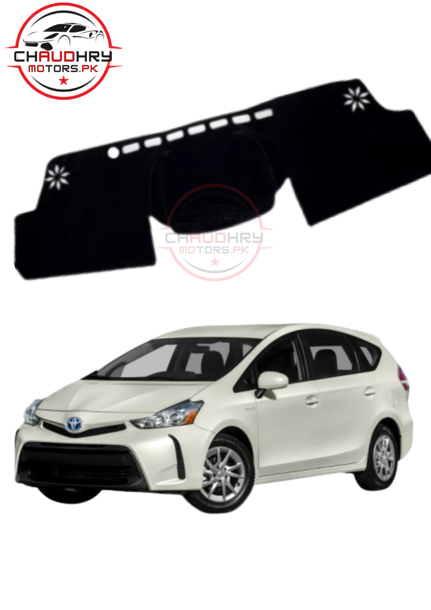 prius alfha dash board matt