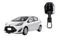 toyota aqua key start metal key cover