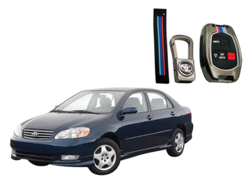 toyota corolla 2005 metal key cover