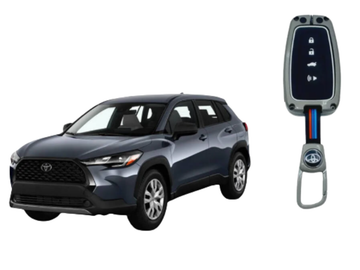 toyota corolla cross metal key cover