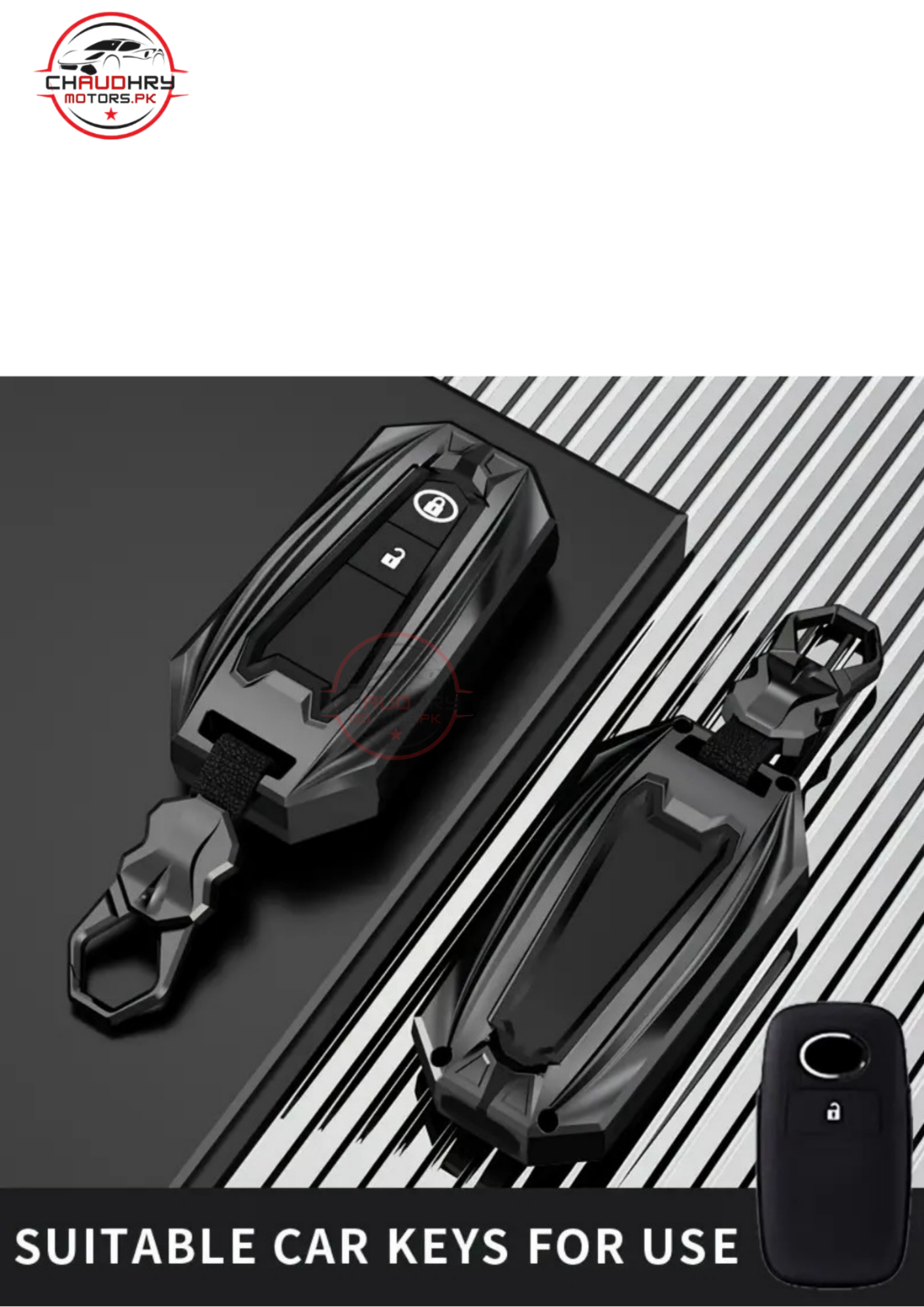 toyota raize batman metal key cover