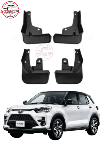 toyota raize mud flap
