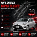 toyota vitz 2018 wiper set