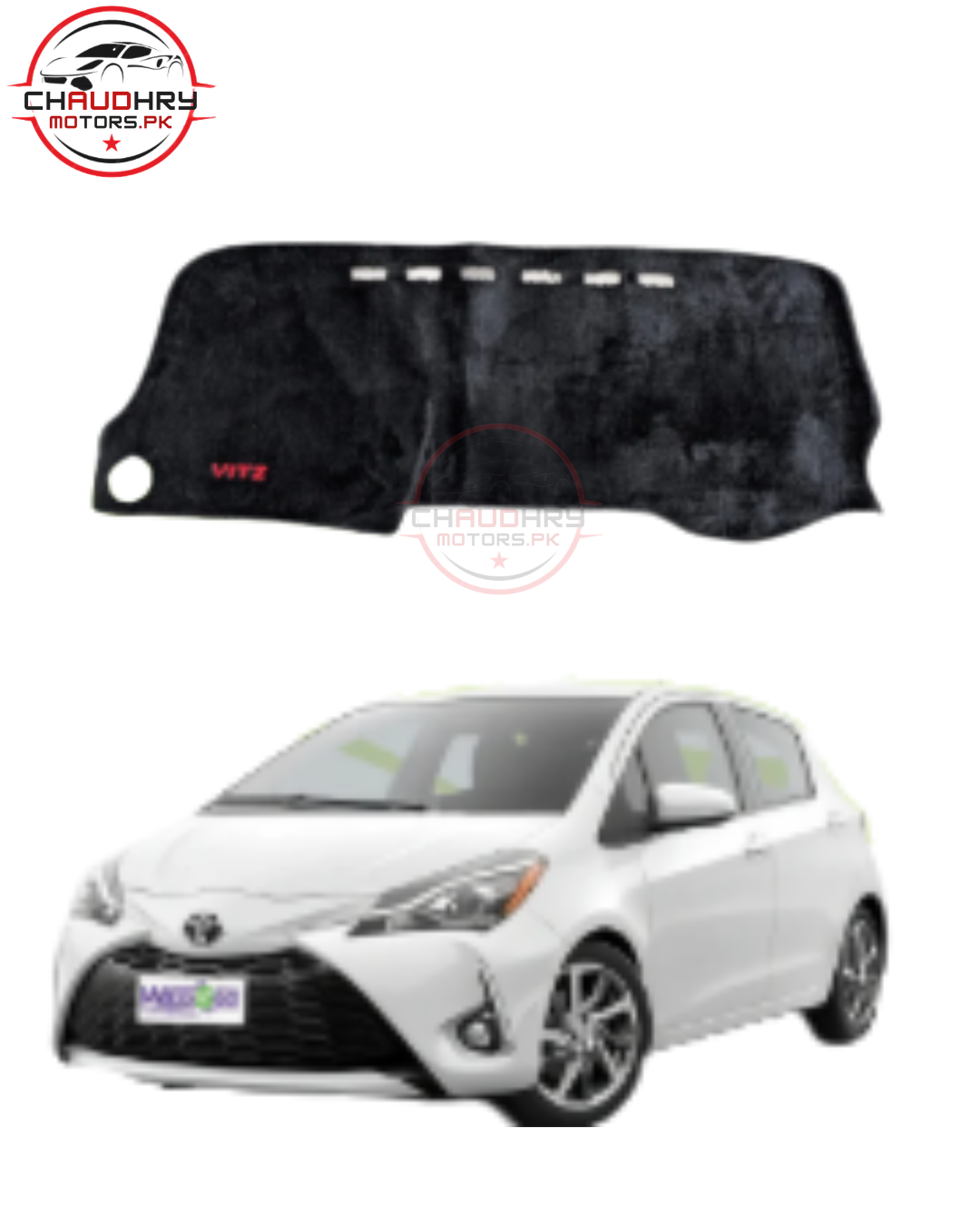 toyota vitz dash board matt